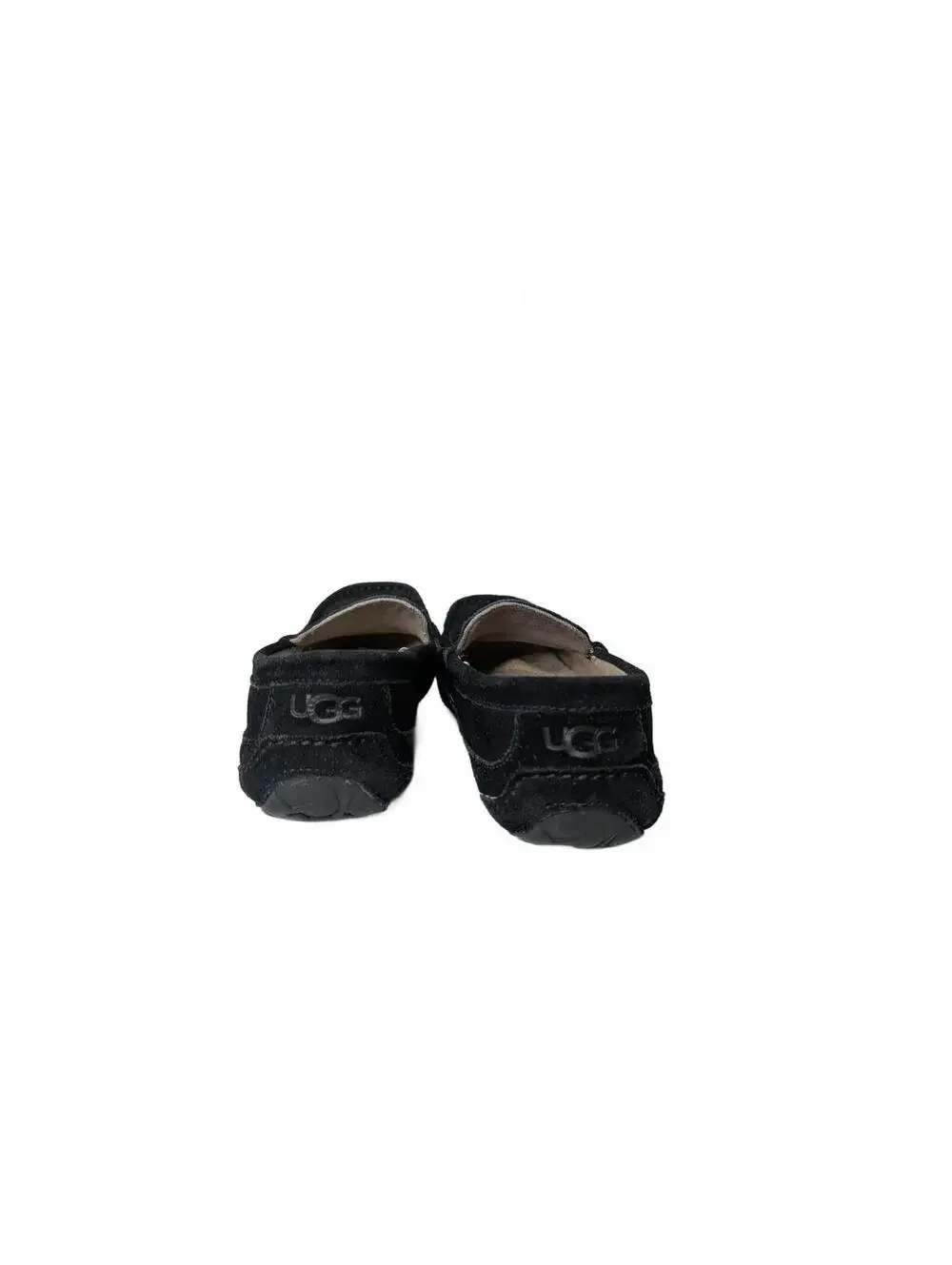 UGG Men's‎ Black Suede Moccasins Size 8